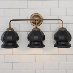 Chris Loves Julia Marlo Vanity Light - 3 Light - Ceramic