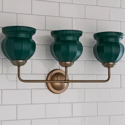 Chris Loves Julia Marlo Vanity Light - 3 Light - Ceramic