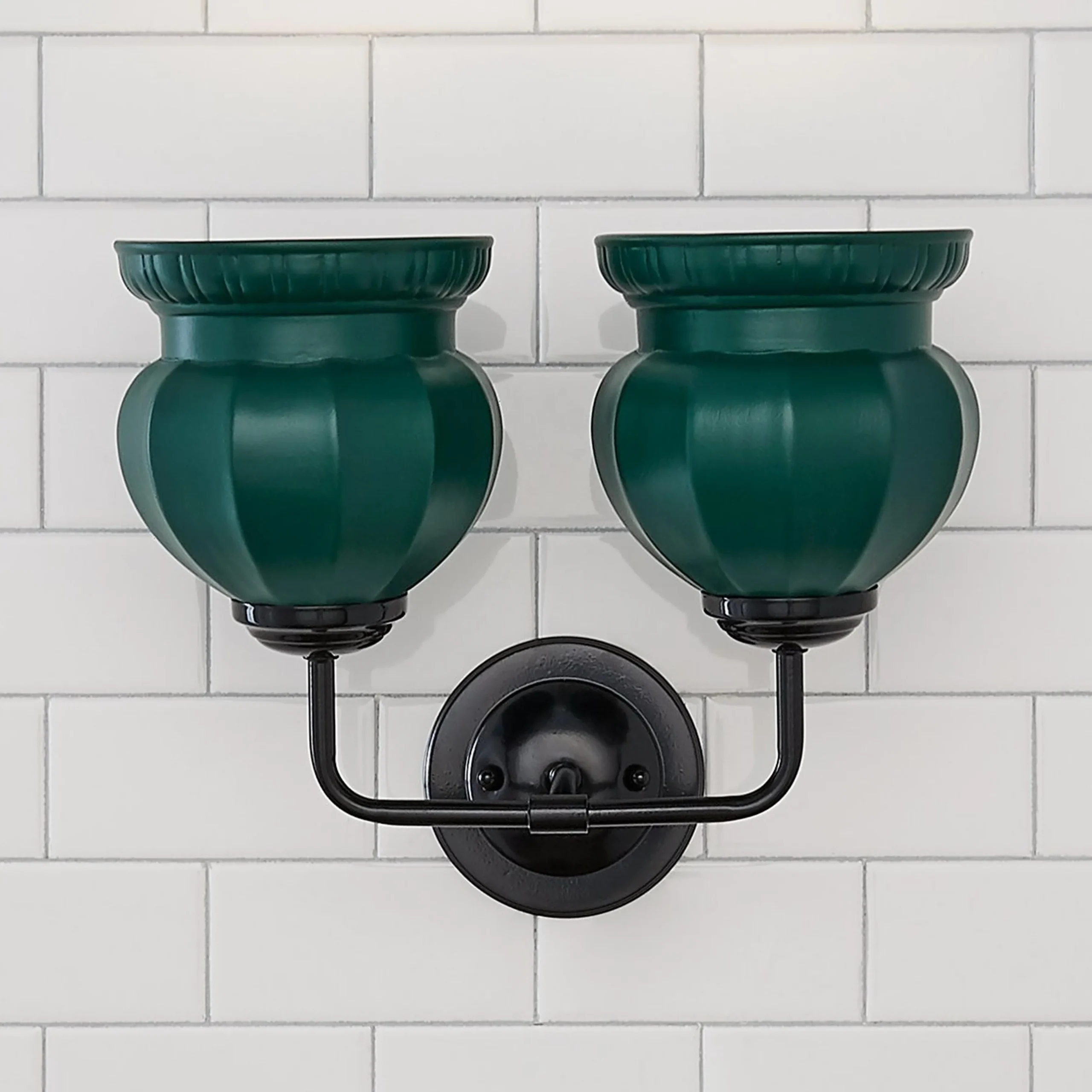 Chris Loves Julia Marlo Vanity Light - 2 Light - Ceramic