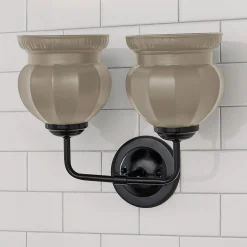 Chris Loves Julia Marlo Vanity Light - 2 Light - Ceramic