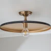 Chris Loves Julia Victor Semi-Flush Ceiling Light