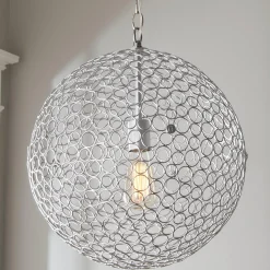 Circles Sphere Pendant - Medium