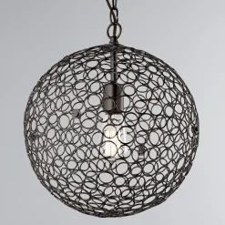 Circles Sphere Pendant - Small