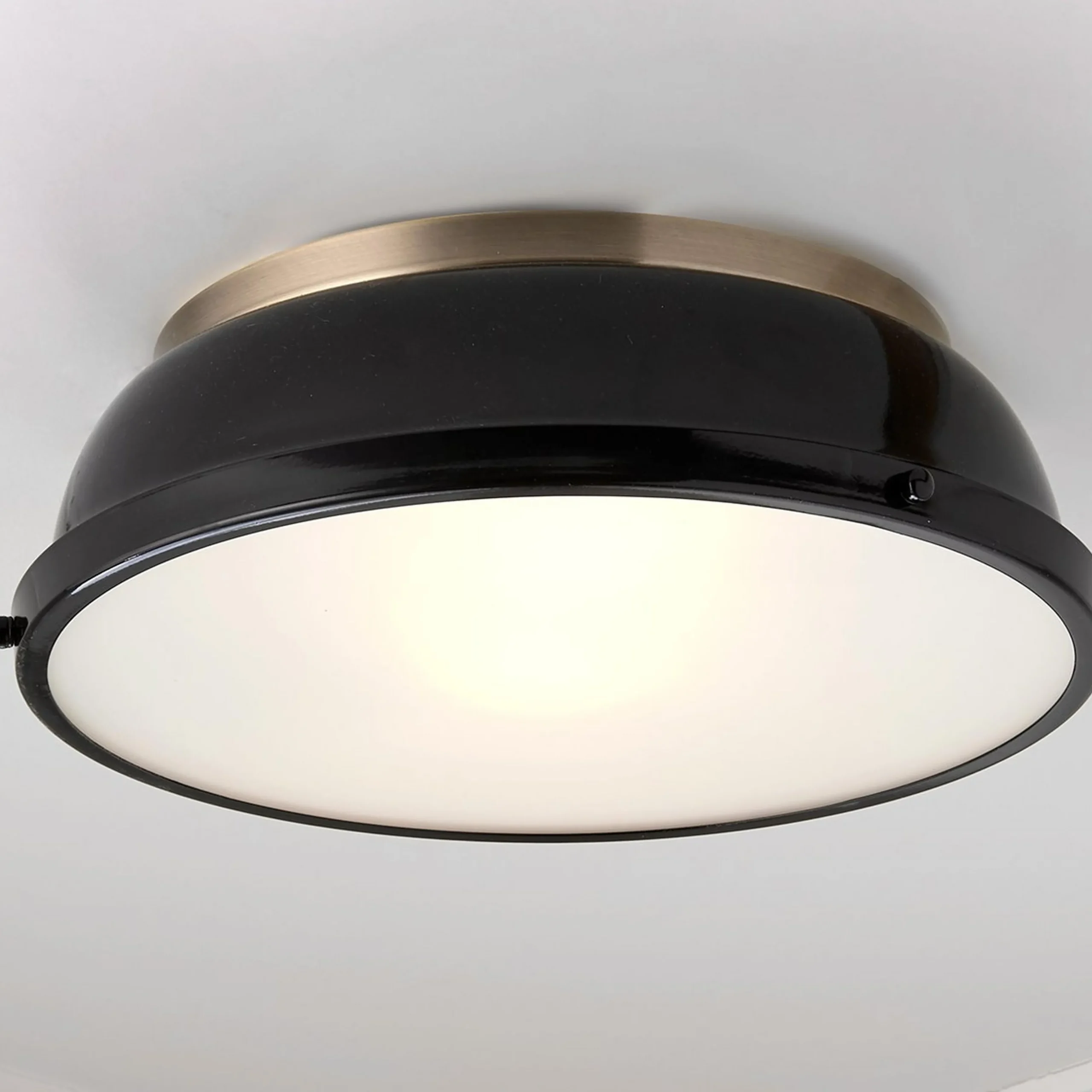 Classic Dome Enameled Ceiling Light