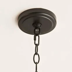 Classic Dome Shade Pendant Light with Chain - Small
