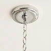 Classic Dome Shade Pendant Light with Chain - Large