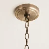 Classic Dome Shade Pendant Light with Chain - Large
