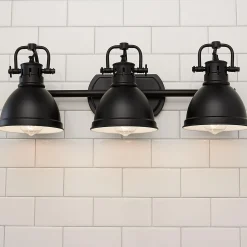 Classic Dome Shade Vanity Light - 3 Light
