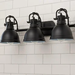 Classic Dome Shade Vanity Light - 3 Light
