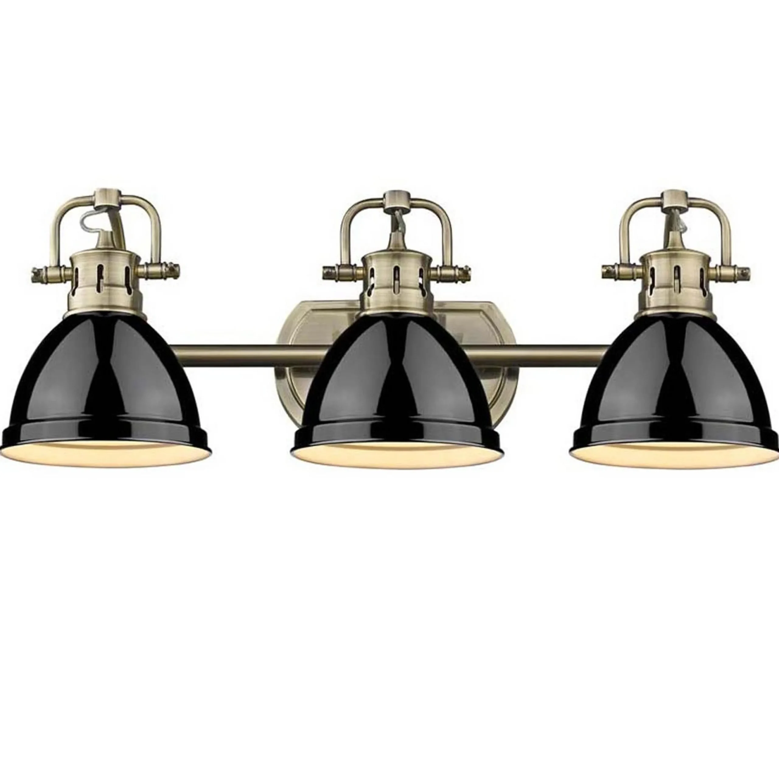 Classic Dome Shade Vanity Light - 3 Light