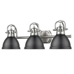 Classic Dome Shade Vanity Light - 3 Light