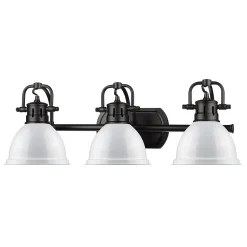 Classic Dome Shade Vanity Light - 3 Light