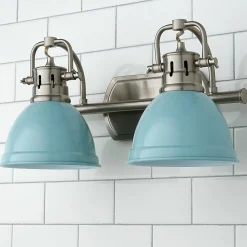 Classic Dome Shade Vanity Light - 2 Light