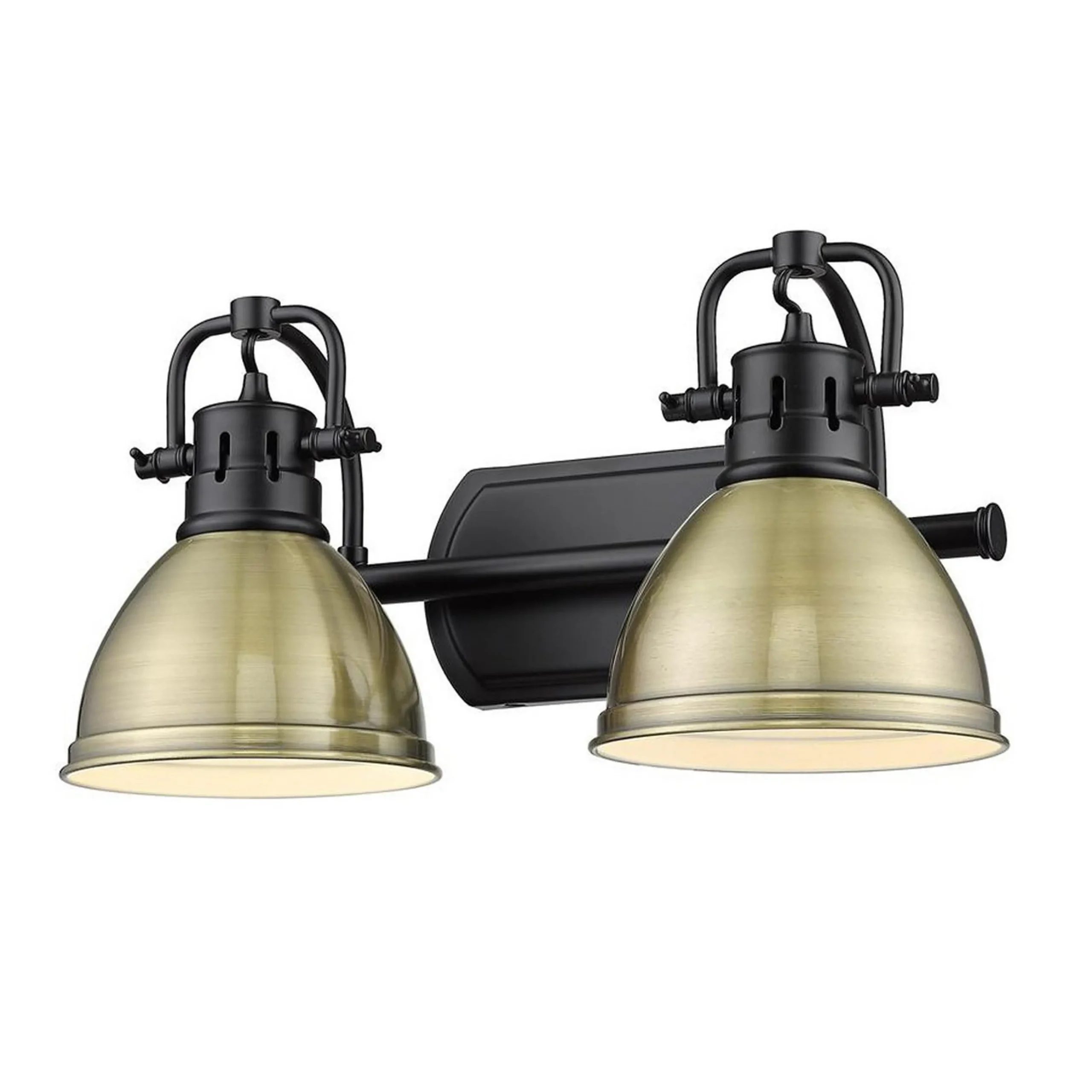 Classic Dome Shade Vanity Light - 2 Light