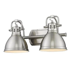 Classic Dome Shade Vanity Light - 2 Light