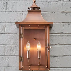 Classic Vented Hood Outdoor Sconce - Large