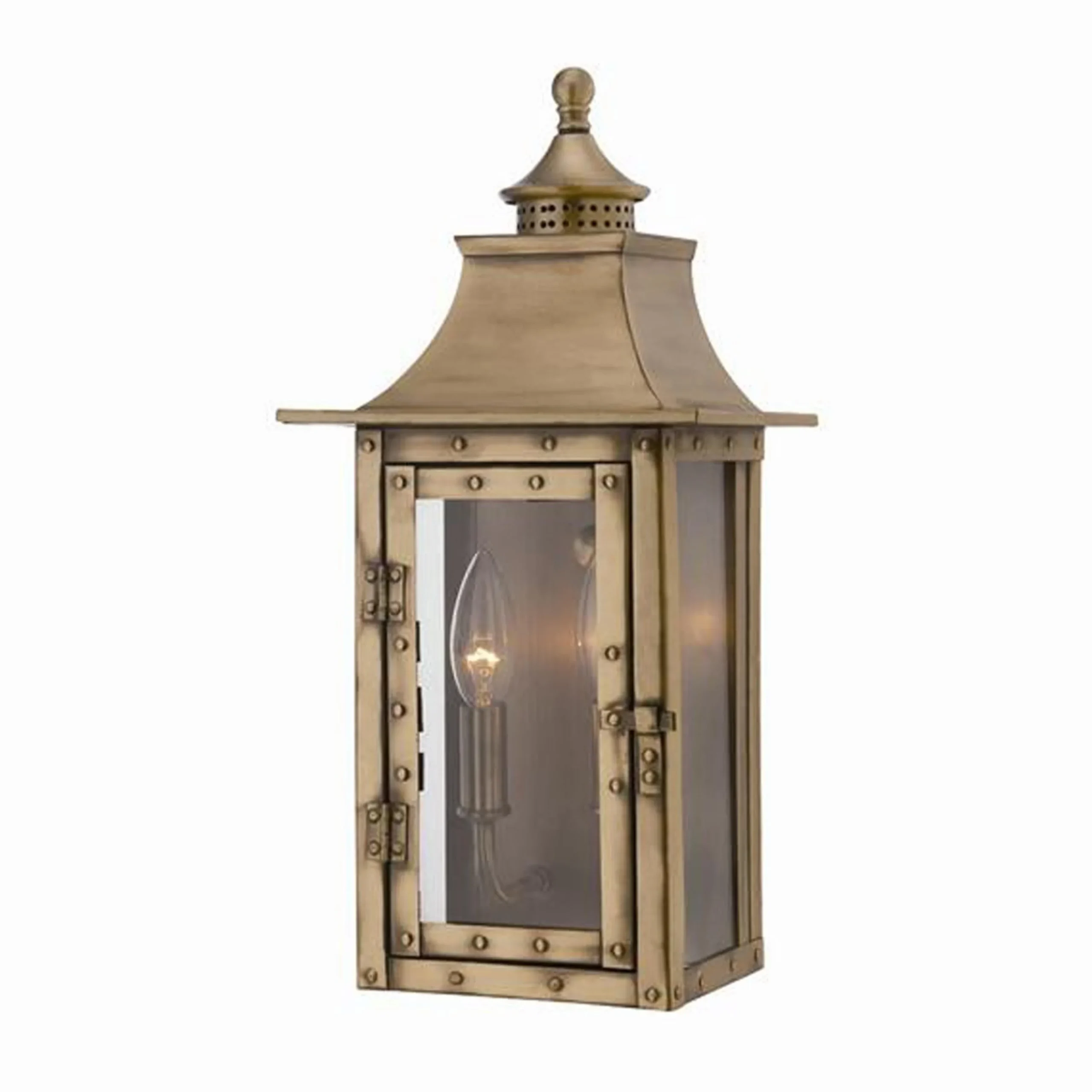 Classic Vented Hood Outdoor Sconce - Small