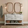Coastal Cottage Rope Globe Sconce