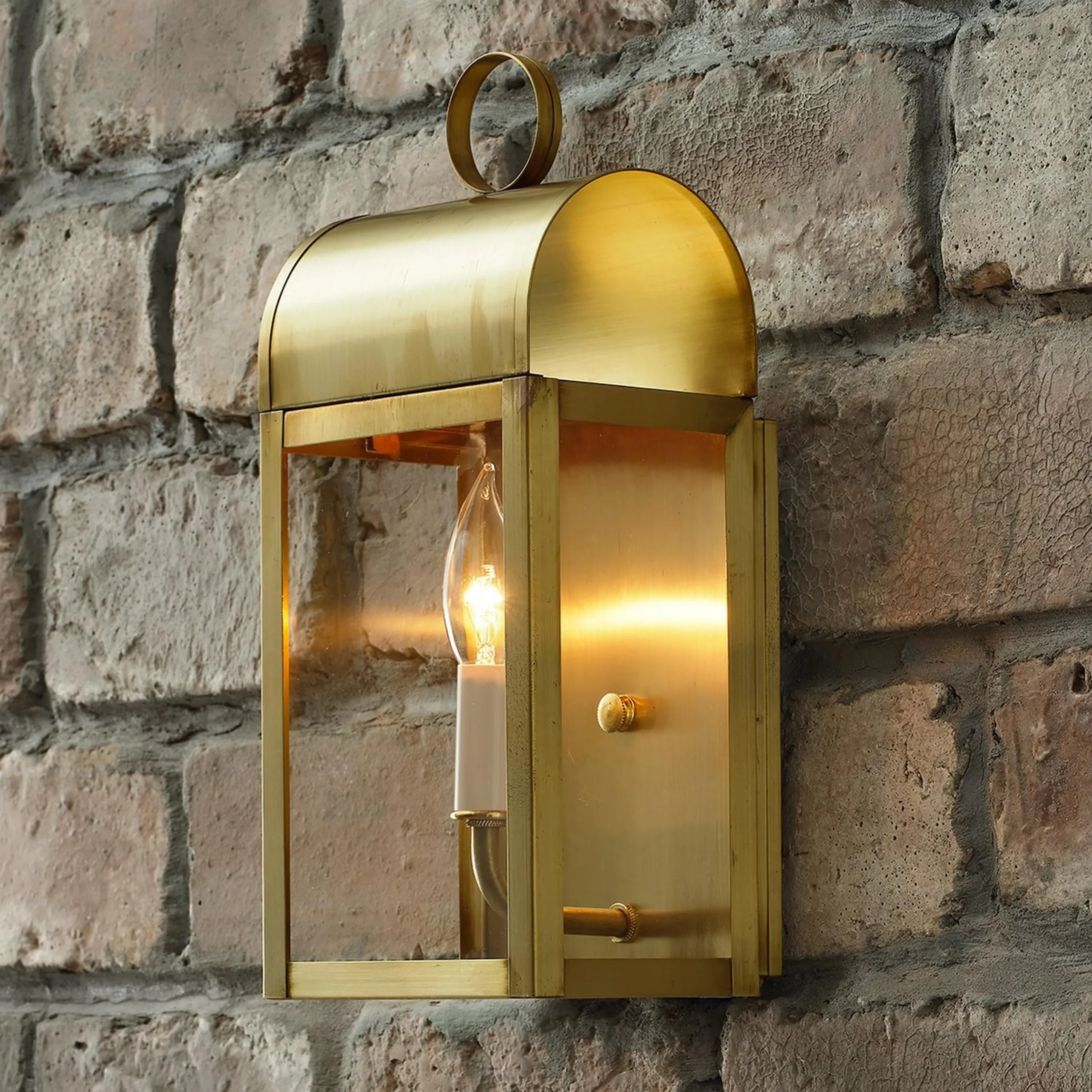 Colonial Metalcrafts Arched Outdoor Sconce - Small