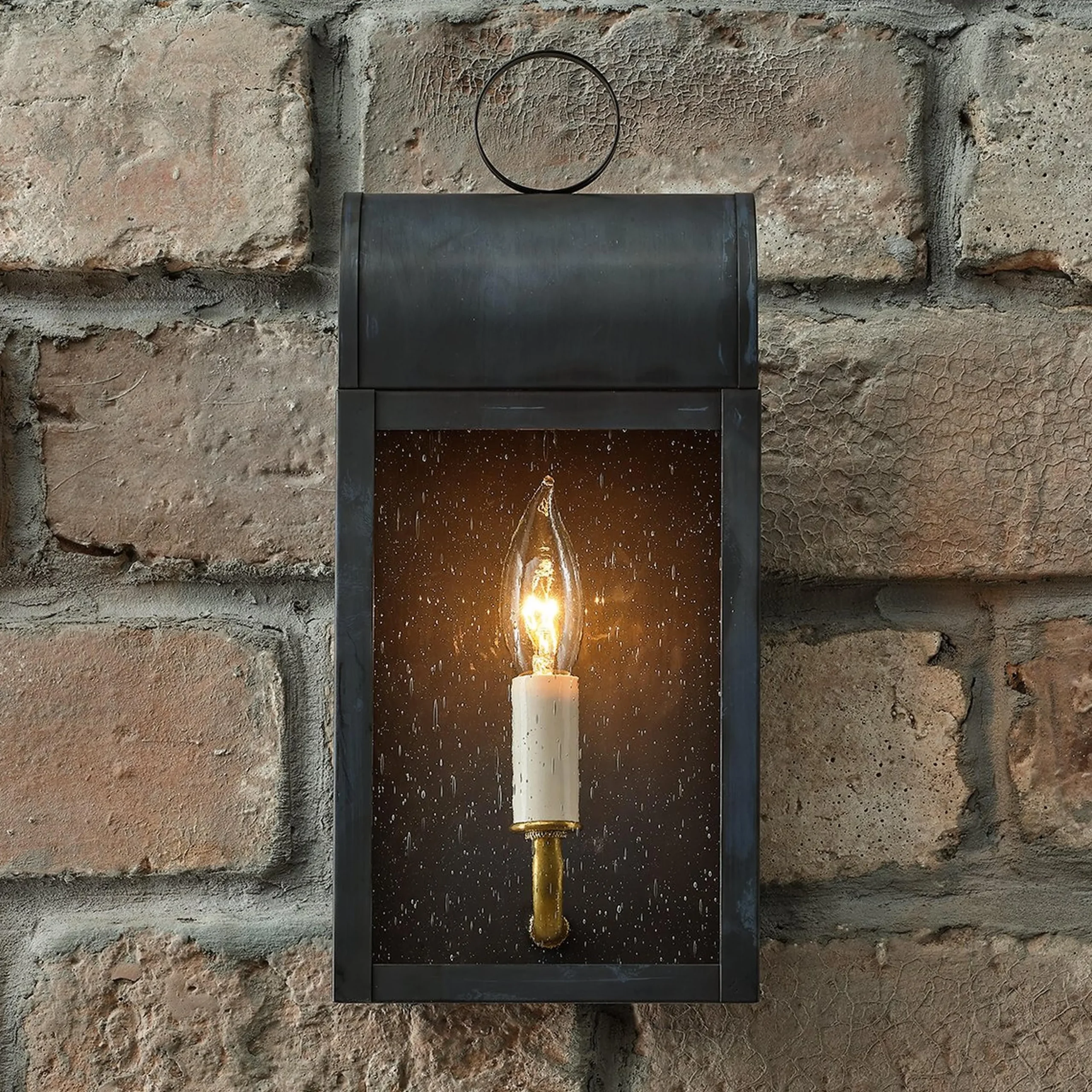 Colonial Metalcrafts Arched Outdoor Sconce - Small