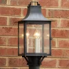 Colonial Metalcrafts Georgian Outdoor Post Light - Small