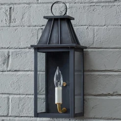 Colonial Metalcrafts Mansard Outdoor Sconce - Small