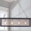 Colonial Metalcrafts Mesh Island Chandelier