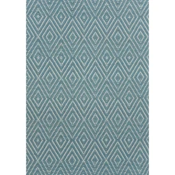 Concentric Diamond Indoor / Outdoor Rug