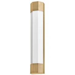 Contemporary Hexagon LED Pocket Sconce