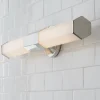 Contemporary Hexagon LED Vanity Light - Small