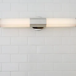 Contemporary Hexagon LED Vanity Light - Small