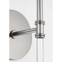 Contemporary Shaded Rod Rechargeable LED Cordless Sconce