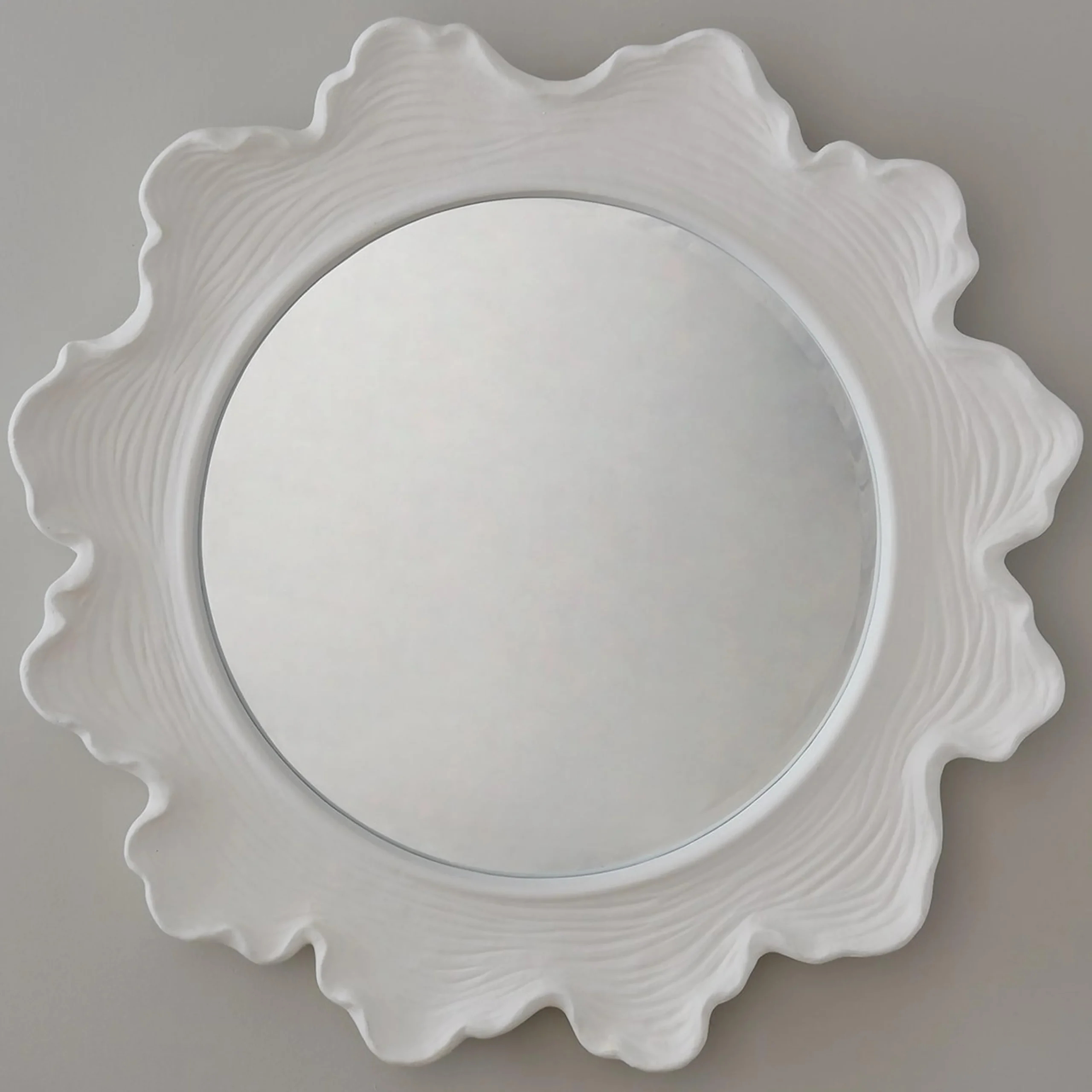 Coral Curve Mirror - Round