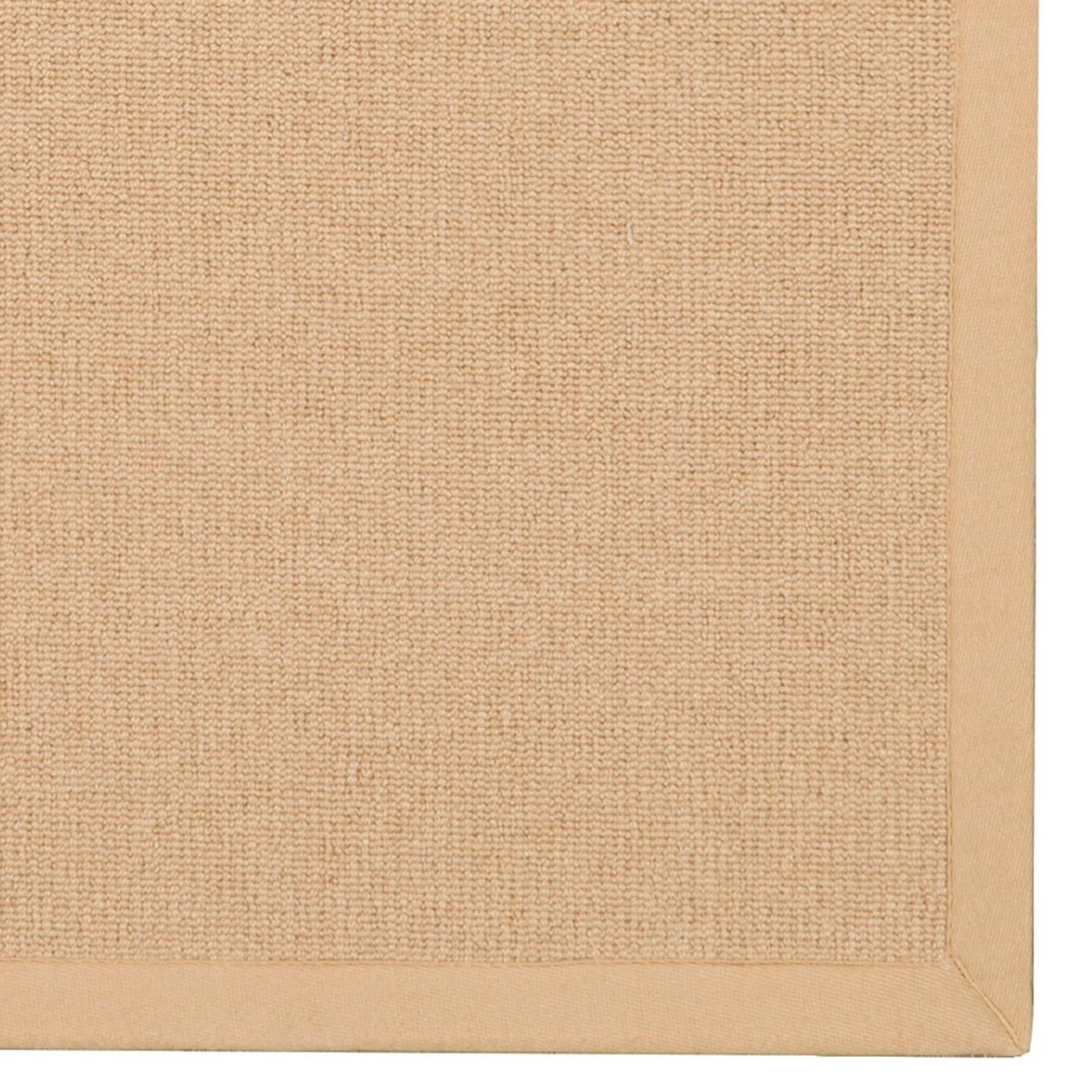 Cotton Binding Wool Sisal Rug