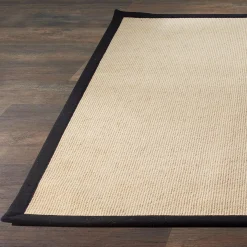 Cotton Binding Wool Sisal Rug
