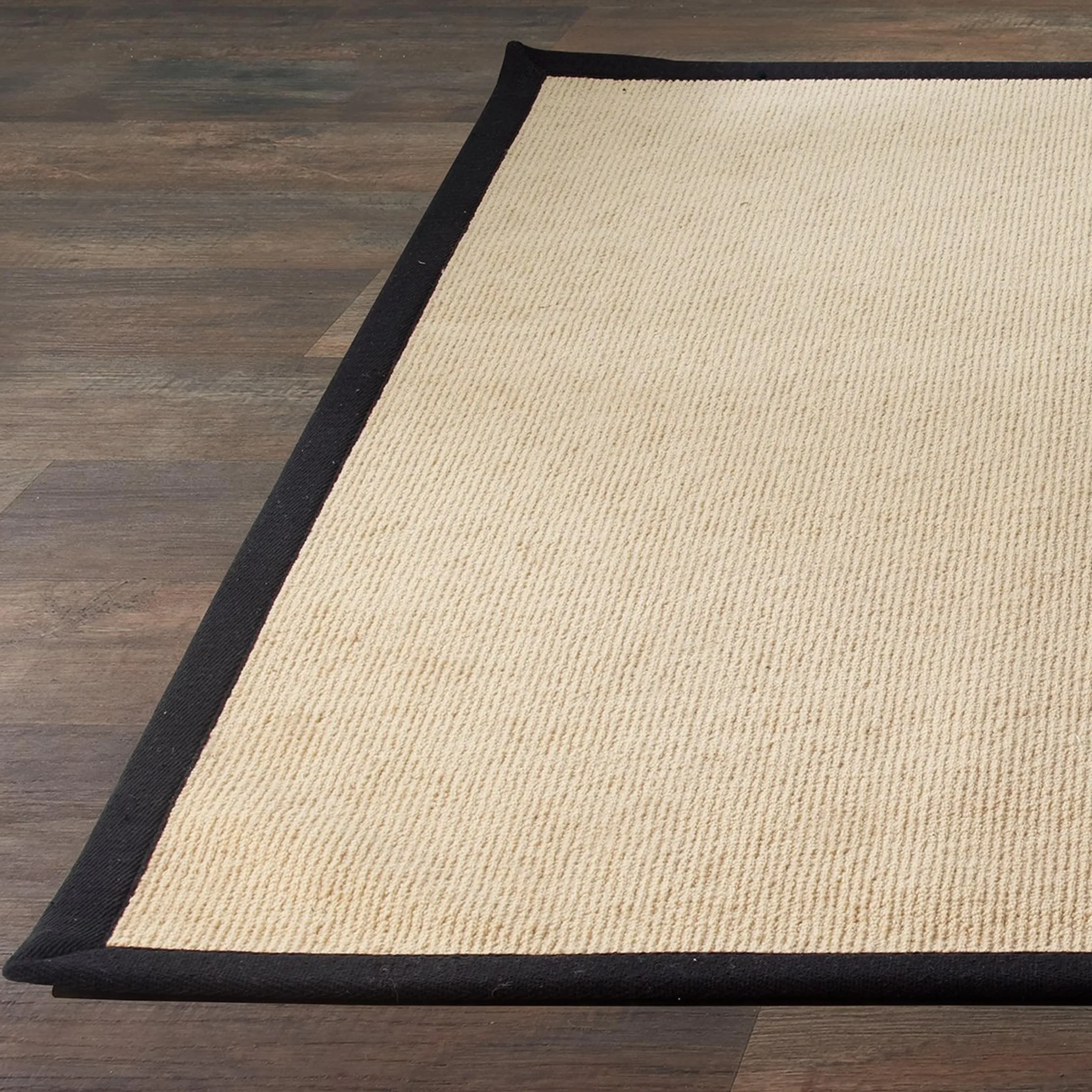 Cotton Binding Wool Sisal Rug