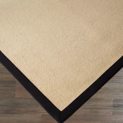 Cotton Binding Wool Sisal Rug