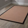 Cotton Binding Wool Sisal Rug