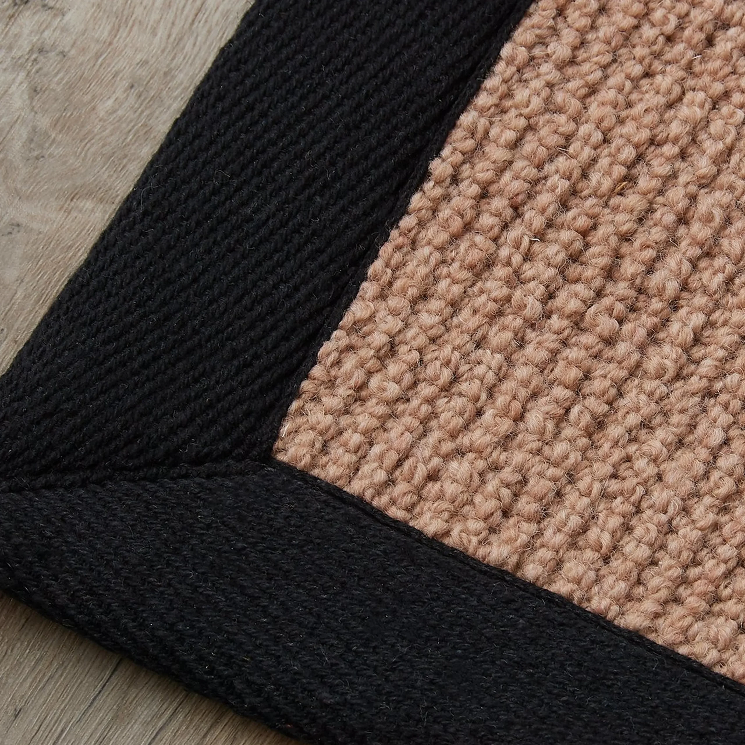 Cotton Binding Wool Sisal Rug