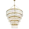Crystal Alstro Five-Tier Chandelier