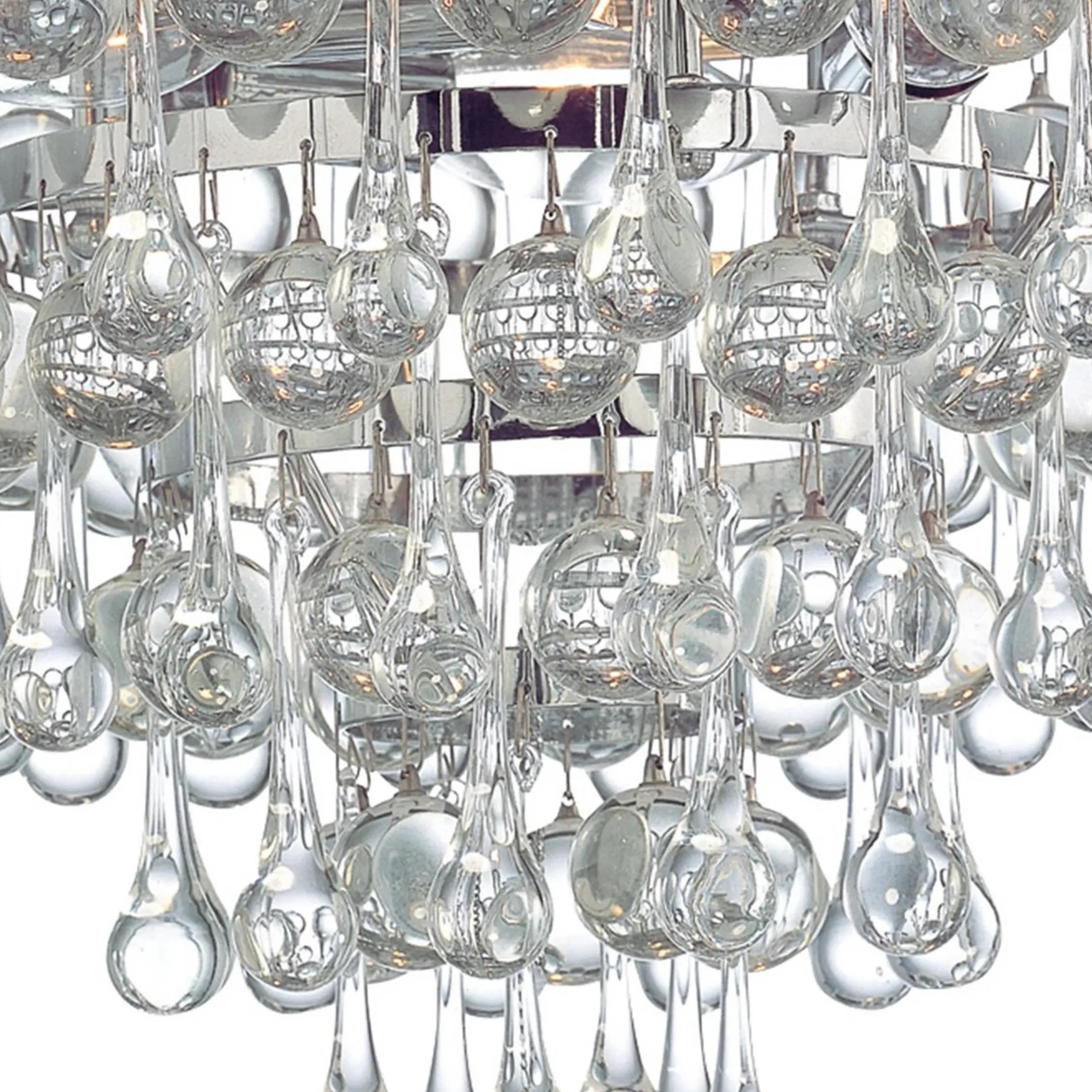Crystal Ball Wedding Cake Ceiling Light