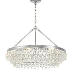 Crystal Ball Wedding Cake Chandelier