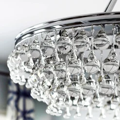 Crystal Ball Wedding Cake Chandelier