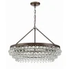 Crystal Ball Wedding Cake Chandelier