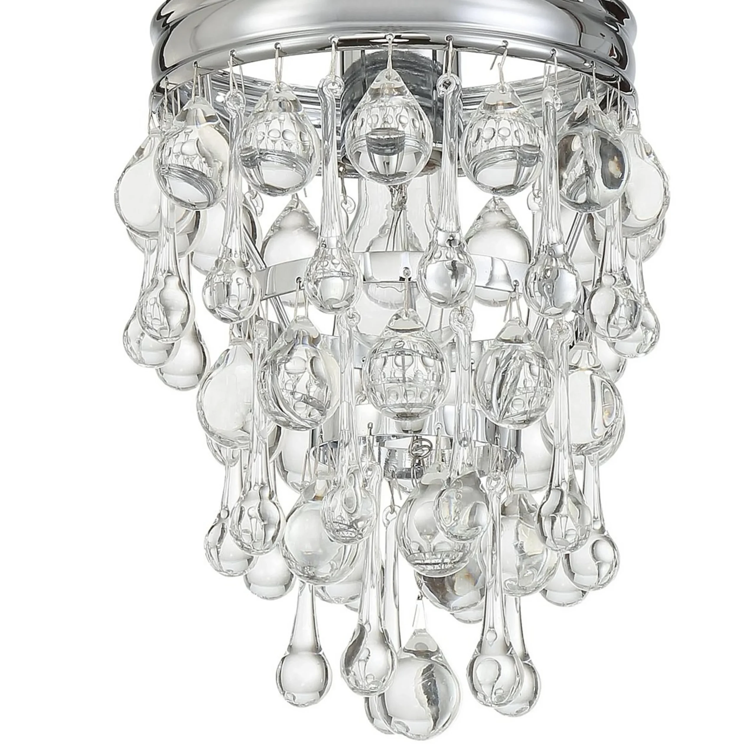 Crystal Ball Wedding Cake Pendant - Convertible