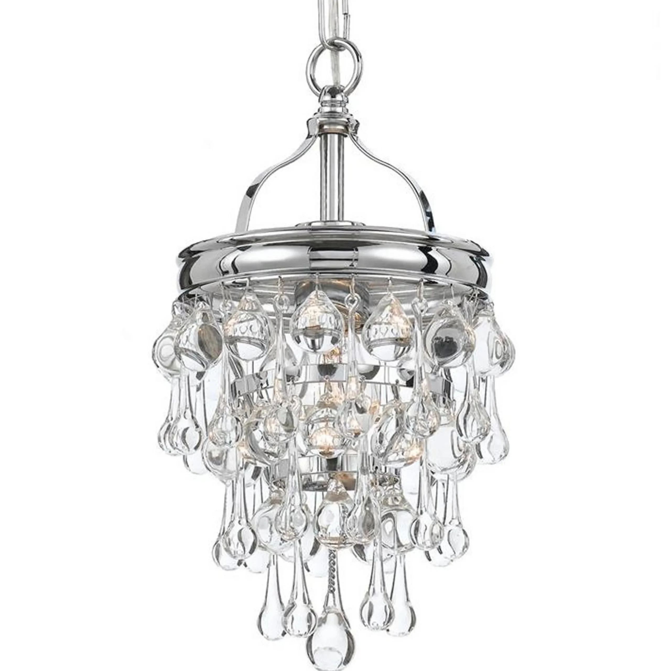 Crystal Ball Wedding Cake Pendant - Convertible