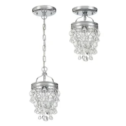 Crystal Ball Wedding Cake Pendant - Convertible