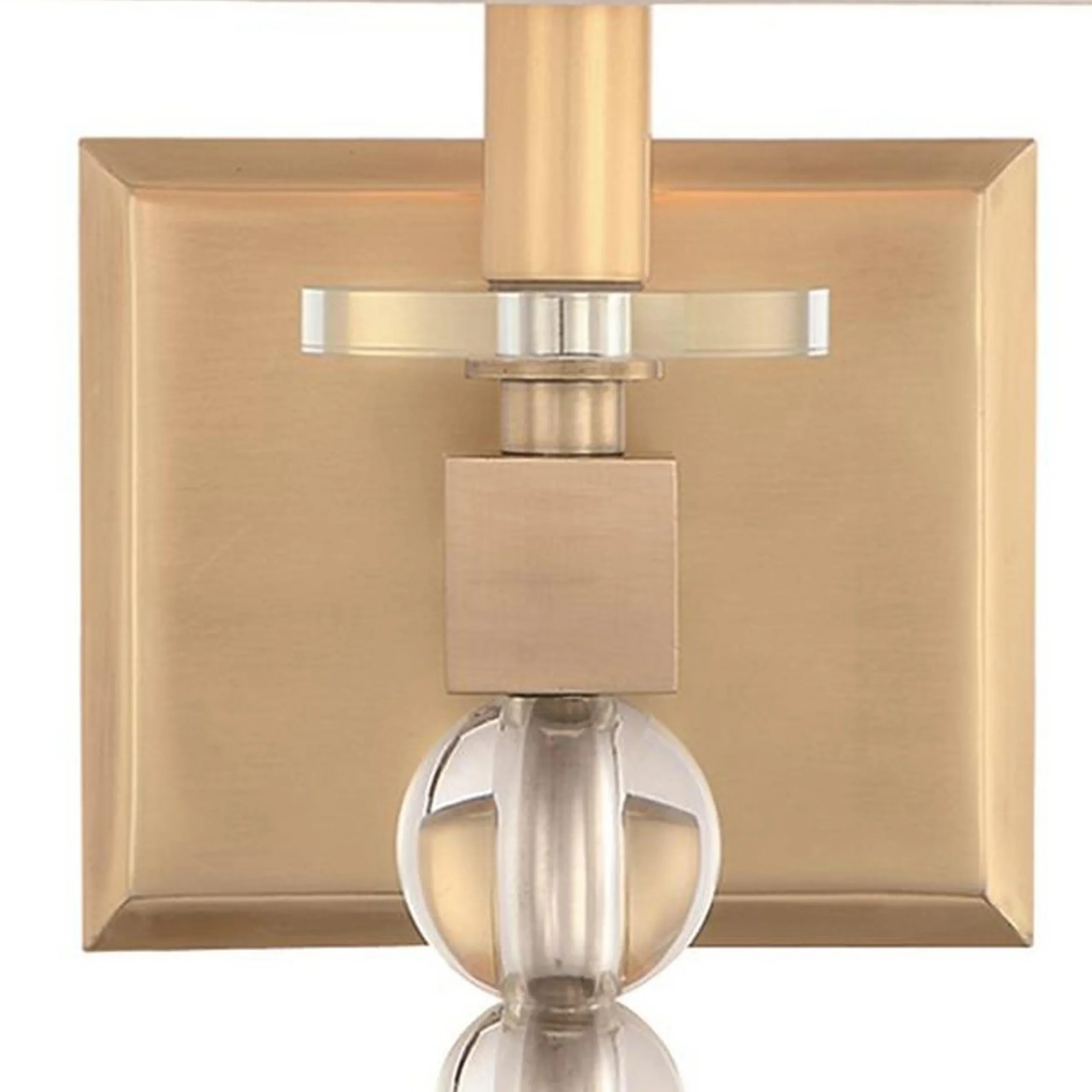 Crystal Poppy Sconce
