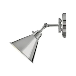 Cyrus Swing Arm Sconce - Metal Shade