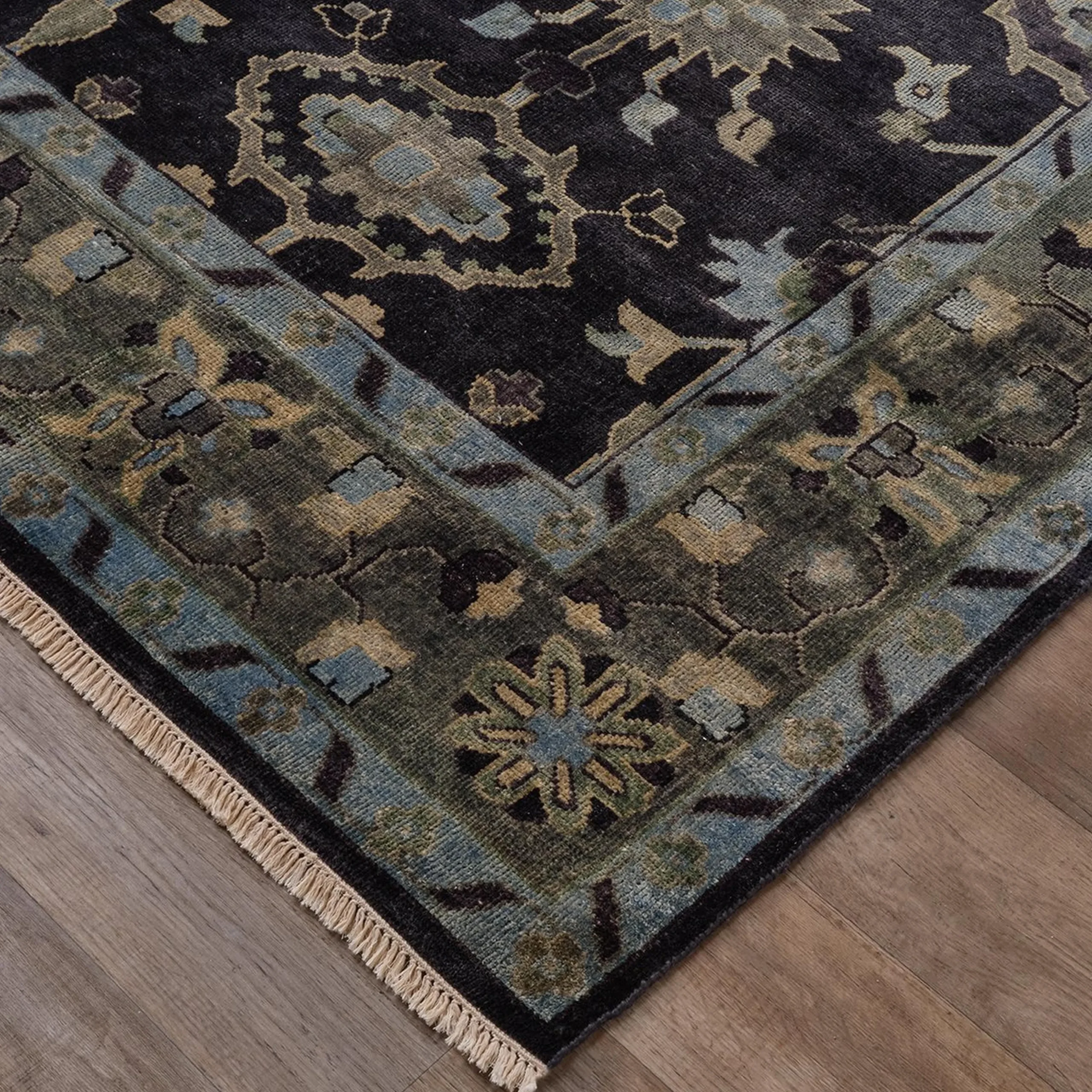 Delacourt Hand-Knotted Rug